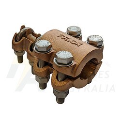 Substation connectors - copper stems or tubular busbars and copper cable